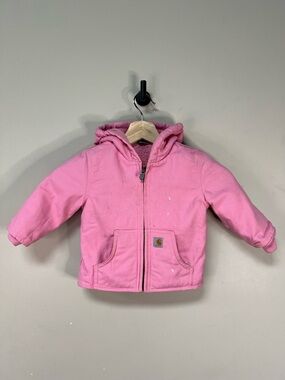 Toddler Pink Carhartt Jacket